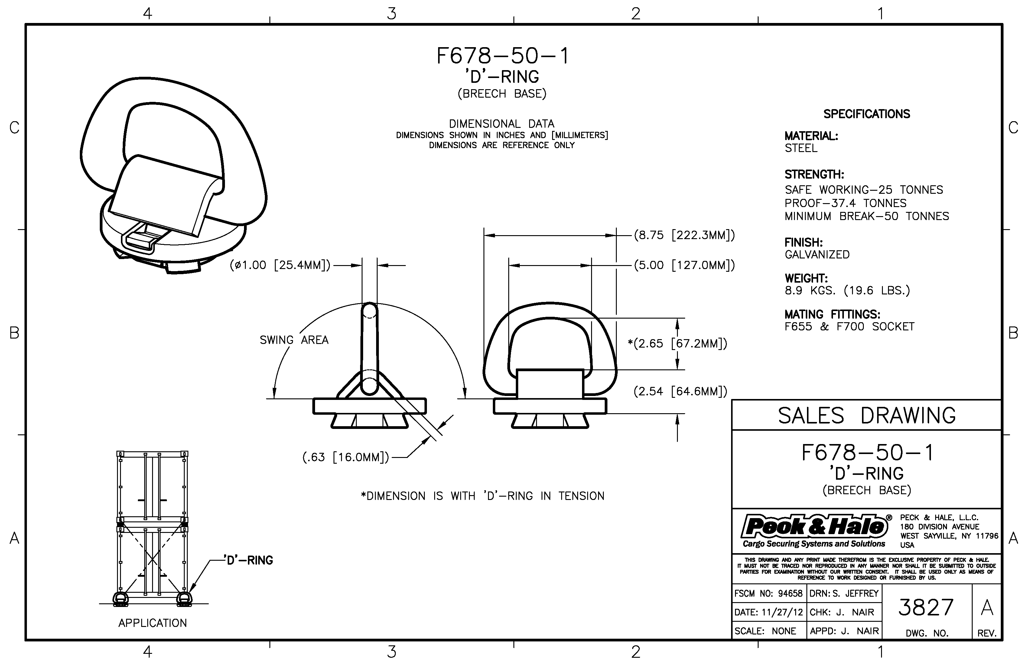 Products | Cargo Securing Systems - Peck & Hale